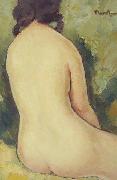 Nicolae Tonitza Naked oil painting on canvas